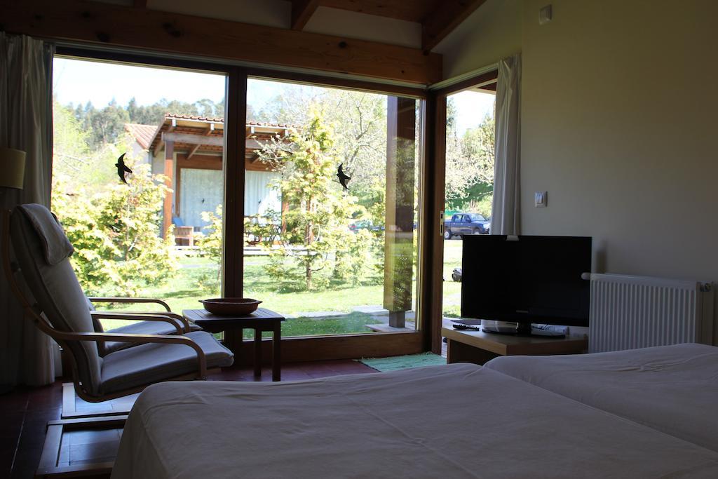 Bungalow Camping Los Manzanos Санта Круз де Олейрос Стая снимка