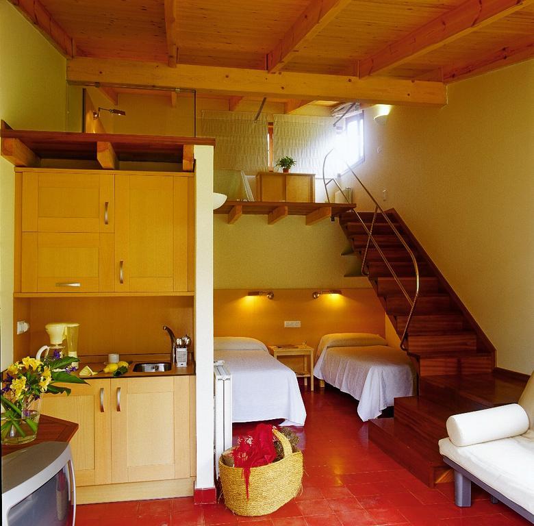 Bungalow Camping Los Manzanos Санта Круз де Олейрос Стая снимка