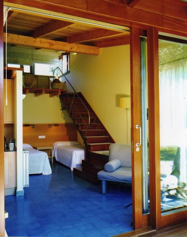 Bungalow Camping Los Manzanos Санта Круз де Олейрос Стая снимка