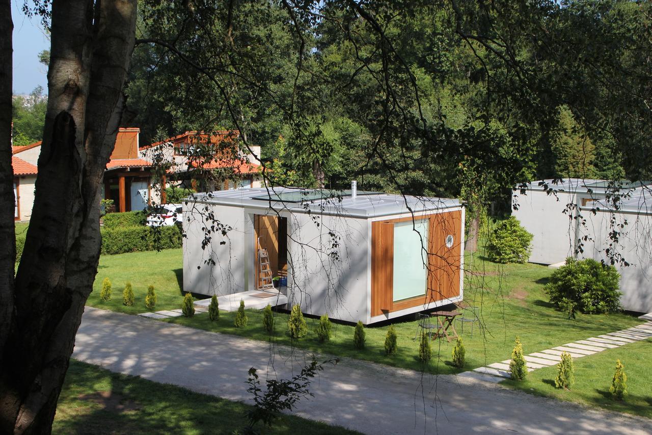 Bungalow Camping Los Manzanos Санта Круз де Олейрос Екстериор снимка