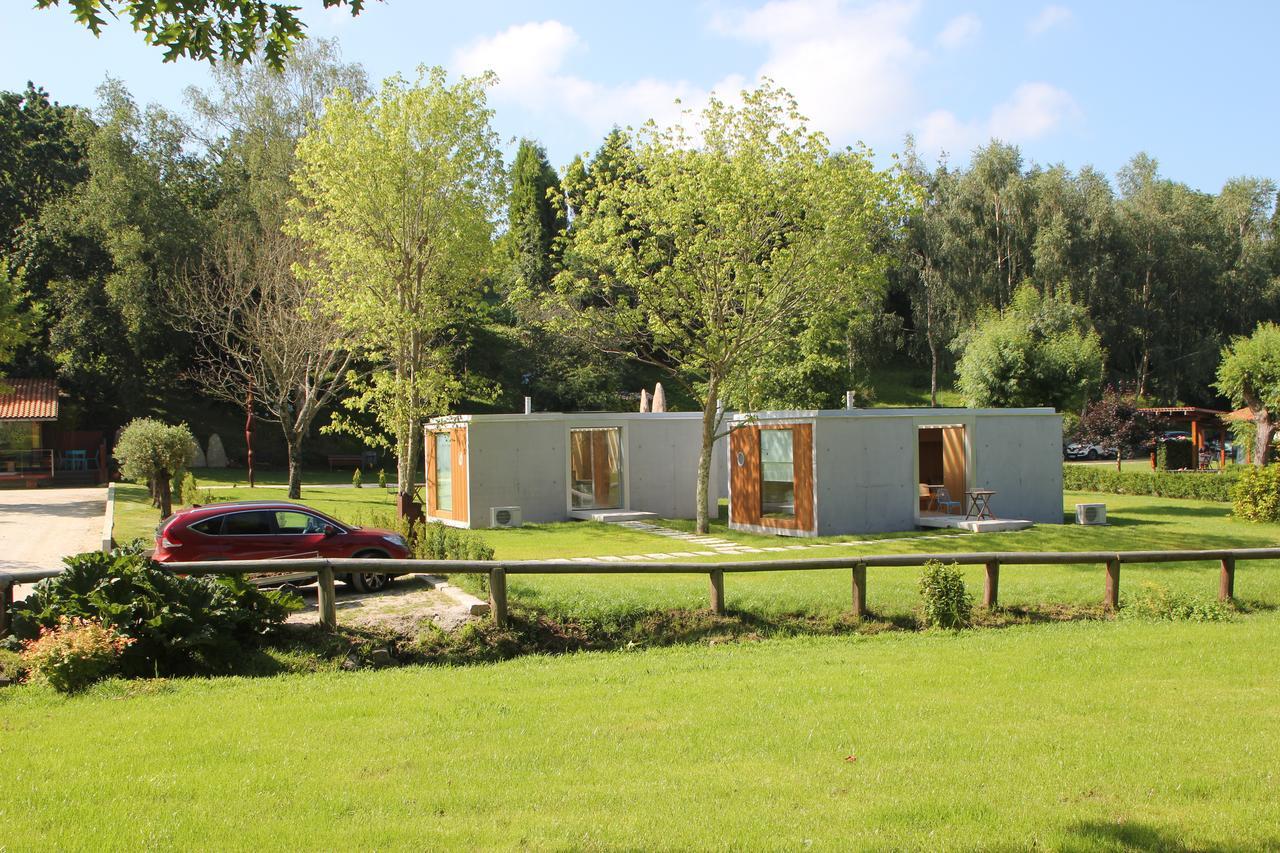 Bungalow Camping Los Manzanos Санта Круз де Олейрос Екстериор снимка