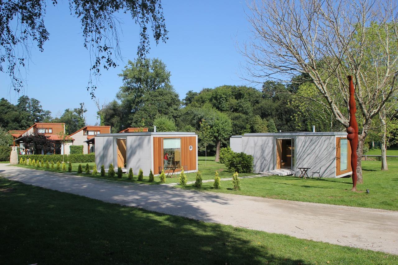 Bungalow Camping Los Manzanos Санта Круз де Олейрос Екстериор снимка