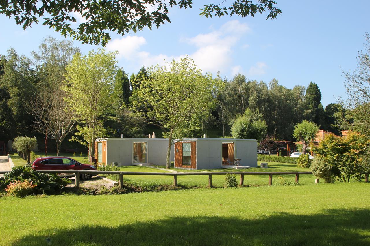 Bungalow Camping Los Manzanos Санта Круз де Олейрос Екстериор снимка